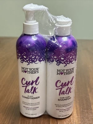 Not Your Mothers Curl Talk Shampoo & 3-IN-1 Conditioner New - Image 1 of 4