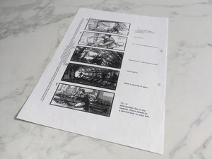James Bond 007 Skyfall Storyboard Production Movie Film Set RARE Memorabilia - Picture 1 of 3