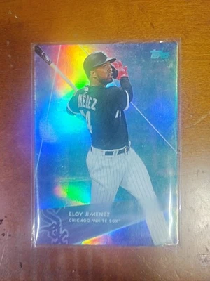 2020 Topps X Steve Aoki - Wave 3 Eloy Jimenez #53 Rainbow Foilboard - Image 1 of 3