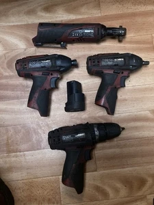 Sealey 12v Cordless Power Tool Combo Kit Battery  Drill Impact 4X - Picture 1 of 5