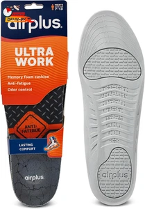 Airplus Ultra Work Memory plus Shoe Insoles for All Day Comfort and Foot Pain Re - Picture 1 of 12