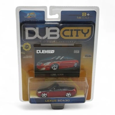 Jada Toys Dub City Lexus SC430 Die-Cast Car 1:64 Scale Collectible Toy Model - Image 1 of 4