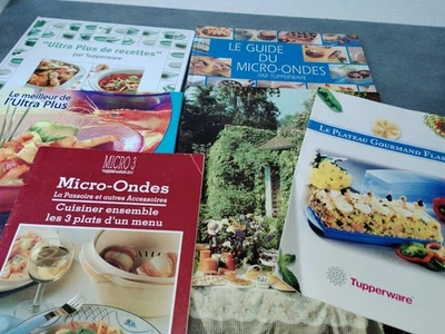 TUPPERWARE 6  LIVRES / MICRO-ONDES / ULTRA plus / plateau gourmand / vacances  - Photo 1/4