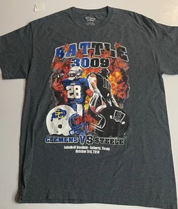 Battle 3009 Clemens Vs Steele 2014 Shirt Medium - Picture 1 of 2