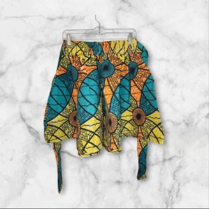 BW Wholesale Fashions Einheitsgröße afrikanisches Design Rock mit integriertem Gürtel neu mit Etikett - Bild 1 von 6