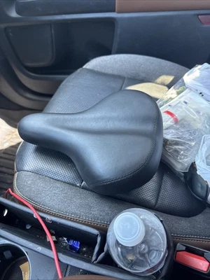 Cojín de asiento de bicicleta Comfort Wide Big Cruiser Foto 1 de 4