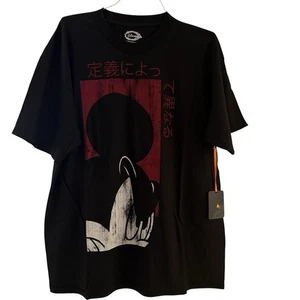 Disney Angry Mickey Mouse Adult T Shirt Size XL Black Streetwear Kidcore Y2K - Bild 1 von 9