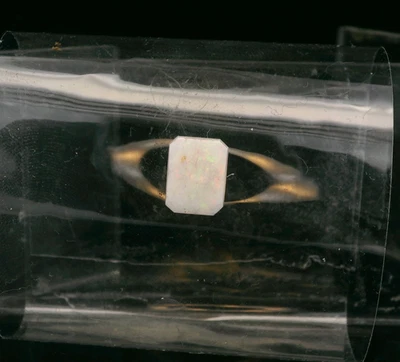 Ópalo cabujón etíope natural genuino con forma de esmeralda de 1,52 quilates 9 x 7 mm Foto 1 de 4