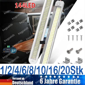 Lampada 2025 144LED camper striscia luce tubo auto furgone barra luminosa lightbar - Foto 1 di 25