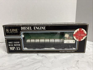 K-Line O Gauge MP-15 Christmas Holiday Edition K-2240 NIB Diesel Locomotive - Picture 1 of 10