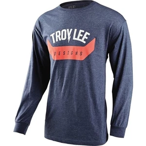 Troy Lee Designs Arc Long Sleeve Tee | Navy Blue | Sz XXL - Picture 1 of 4