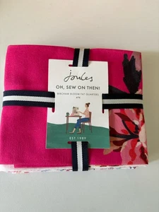 🌟Joules “Oh Sew On Then!” Bircham Fat Quarters, 4 Pack, New🌟 - Picture 1 of 6