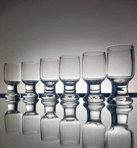 Tapio Wirkkala Iittala | 6er Set Schnapsgläser | Joiku - Serie - Bild 1 von 5