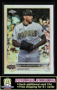 2022 Topps Chrome Update 2022 All-Star Game #ASGC-44 Joe Musgrove Padres - Picture 1 of 2