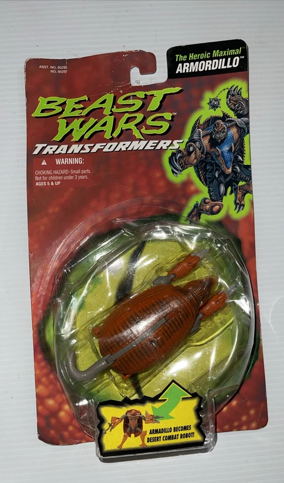 Kenner Beast Wars Armordillo Transformers Maximal 1995 80297