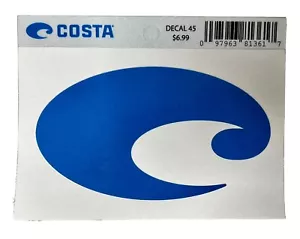 "Gafas de sol Costa Del Mar logotipo gafas exteriores pegatina/calcomanía aprox. 4,5""" - Imagen 1 de 3