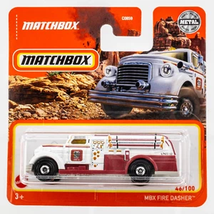 2022 Matchbox #46 MBX Fire Dasher™ (1953 GMC Model 454 AFE) WHITE | RED | FSSC - Picture 1 of 1
