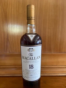 Macallan Single Malt Whisky - 1987 / 18 years / 0,75 l / 43% - Bild 1 von 5
