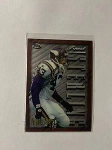 1996 Topps Finest #15 Orlando Thomas Vikings - Picture 1 of 2