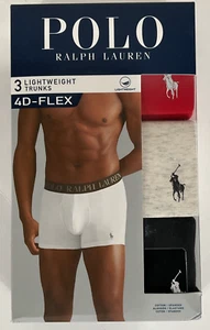 Polo Ralph Lauren 4D Flex Lightweight Trunks Sz S 3 Pack - Picture 1 of 4