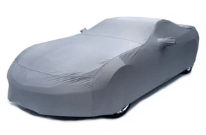 For 2014-2019 C7 Corvette-Indoor Stretch Color Matched Car Cover in Blade Silver - Foto 1 di 2