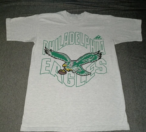 Philadelphia Eagles Vintage 90s T-shirt Rare 1994 NFL Football Cover