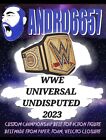 Custom WWE Style UNDISPUTED 2023 Championship belt for wrestling action figures