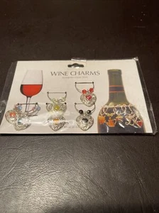 Nuevo DIJES DE VINO Colección Arco Iris Juego de 7 piezas Multi Corazones - Imagen 1 de 4