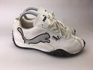 Puma Womens White Elite Sneakers Style 348892 01 Shoe Sz 8.5 US 39 EUR - Picture 1 of 11