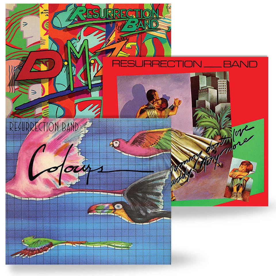RESURRECTION BAND CD BUNDLE - MOMMY + DMZ + COLOURS (*NEW-CD, Retroactive) - Image 1 of 1