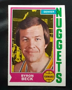 1974 Topps BYRON BECK card #264 ****NEAR MINT TO MINT**** NO CREASES  - Picture 1 of 2