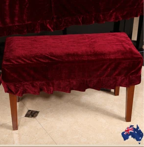 Newly Piano Stool Cover Protect Case Sleeves Protector multiple colour AU - Picture 1 of 22