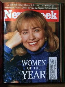 1992 Newsweek Magazines Oct Nov Dec Hillary Malcom X Princess Diana Bound - Picture 1 of 12