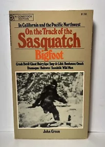 On the Track of the Sasquatch Bigfoot John Green 1973 1st Printing Paperback - Picture 1 of 11