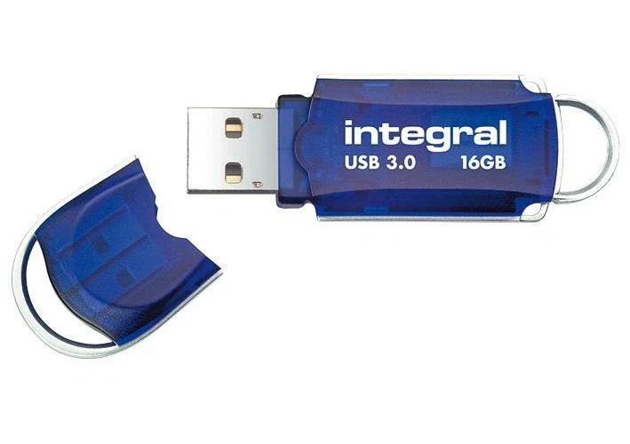 INFD16GBCOU3.0 Integral USB 3.0 Flash Drive Courier 16Gb - Image 1 of 1