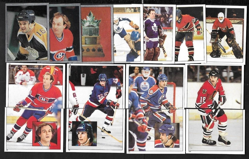 1983-84 OPC 83-84 O PEE CHEE NHL HOCKEY STICKER 1-165 SEE LIST - Image 1 of 1