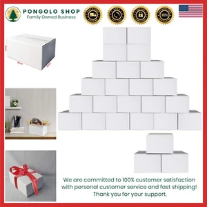 8x6x4 Rectangular Shipping Boxes, 100% Recycled - Perfect for Gifts & Retail - Picture 1 of 8