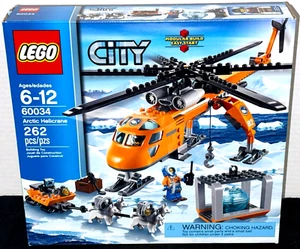 NUOVO! LEGO CITY (60034) ELICOTTERO/ELICOTTERO ARTICO - Foto 1 di 3