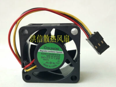 1 PCS  SUNON Fan KDE1204PKVX DC12V 1.6W 40*40*20mm switch cooling fan 3 Pin - Image 1 of 4