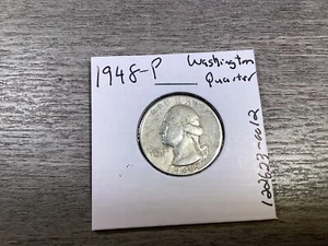 1946 Washington Silver Quarter US Coin 122623 13 - Picture 1 of 8