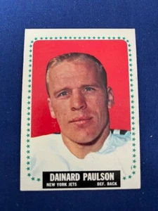 1964 Topps Dainard Paulson #122 New York Jets EX - Picture 1 of 2