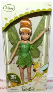 NUEVO DISNEY STORE TINKERBELL ALETTER WINGS MUÑECA PETER PAN PUFFBALL ZAPATOS BRILLANTES - Imagen 1 de 16