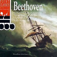 Beethoven, Ludwig van [Composer]; , Piano Sonatas 17 23 & 26, Audio CD