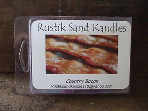 Country Bacon Clam Shell Break Away Wax Tarts Melts Hickory Smoked 3 oz. - Picture 1 of 10