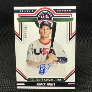 BROCK JONES 2022 EE. UU. Stars & Stripes RC automático/199 COLEGIAL - Imagen 1 de 2