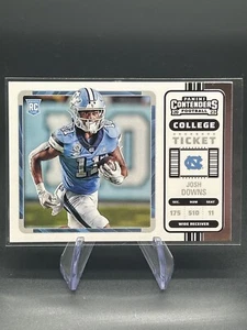 2023 Chronicles Contenders optischer Entwurf Plektren - JOSH DOWNS - Colts RC #16 - Bild 1 von 2