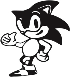 Sonic The Hedgehog 15 cm Aufkleber verschiedene Farben - GRAP-123 - Bild 1 von 4