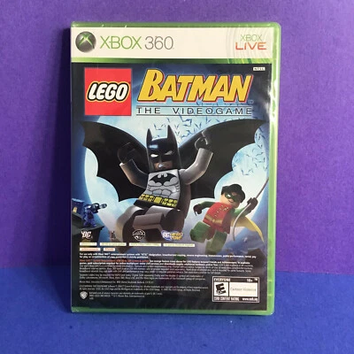 Factory Sealed LEGO Batman: The Videogame Pure Microsoft Xbox 360 2009 - Image 1 of 2