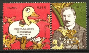 FRANCE 4866/67 BENJAMIN RABIER, 2014, NEUFS xx, TB - Picture 1 of 1