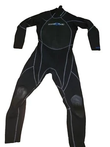 Hyperflex Surf Wetsuit Zip Black XA832MB Size Medium - Picture 1 of 12